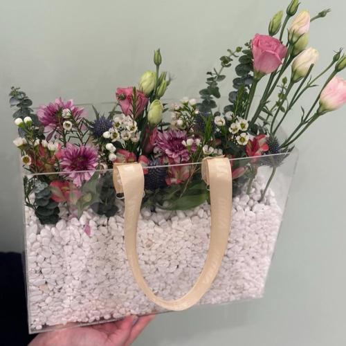 حقيبة "أطياف الأرجوان" - روز ملكي ولمسات لافندر