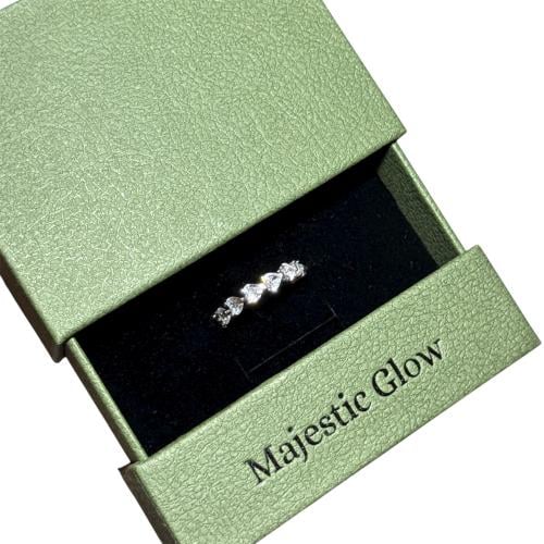 خاتم قريس هارت فضة (R10)