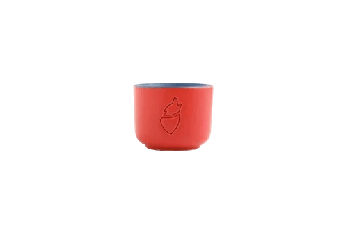 كوب إسبريسو بورسلين - 50 ملي احمر×ازرق