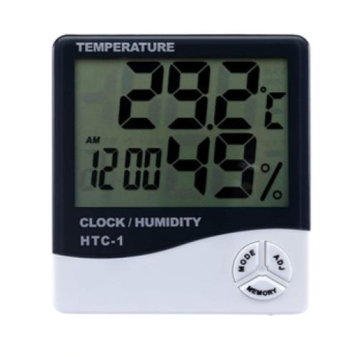 Digital temperature and humidity measuring device...