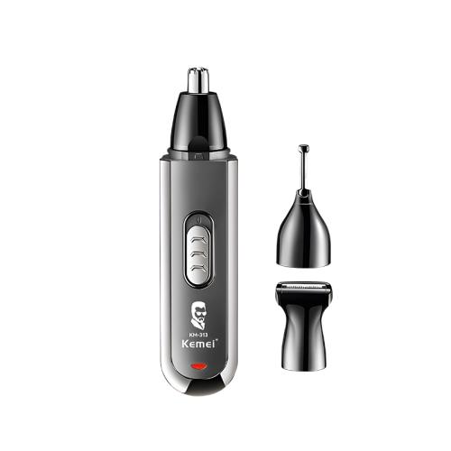Kemei KM-313 3-in-1 trimming machine with USB charging for adults