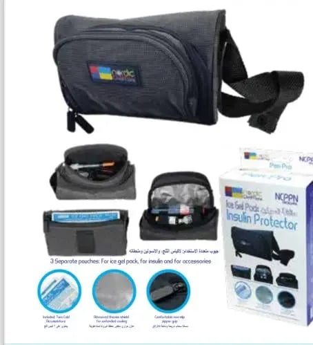 Insulin storage bag NCPPN with thermal insulation...