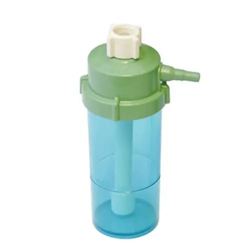 Transparent moisturizer bottle for oxygen cylinder...