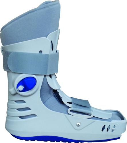 Air foot splint DYNA 1273 short with air pump and non-slip sole
