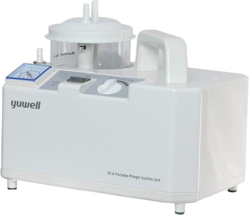 Yuwell 7E-A sputum suction device with a suction rate of 17 liters per minute