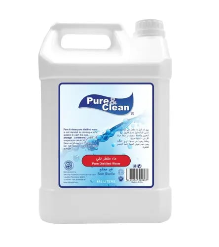 Pure and Clean distilled water for medical and lab...