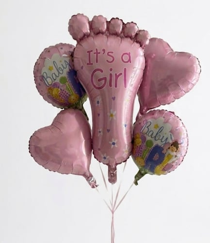 مجموعة بالونات “It’s a GIRL”