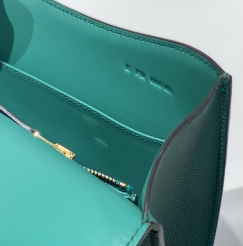 Hermès Constance 23cm – Verona Green Epsom with Go...