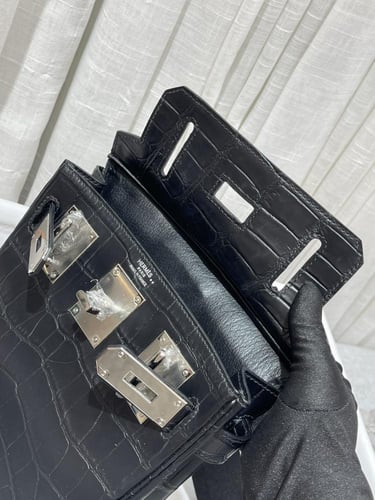 Hermès Men’s Chest Bag – Matte Niloticus Crocodile...