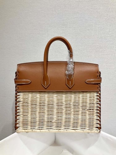 Hermes Birkin 25 Picnic Sellier Swift PHW bag