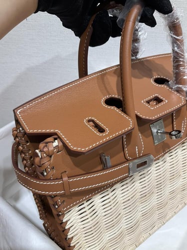 Hermes Birkin 25 Picnic Sellier Swift PHW bag