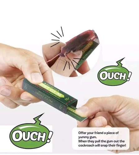 خدعه علك الصرصور