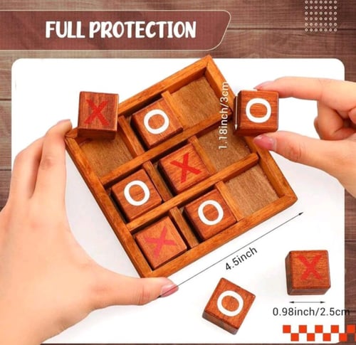 اكس او الخشبية