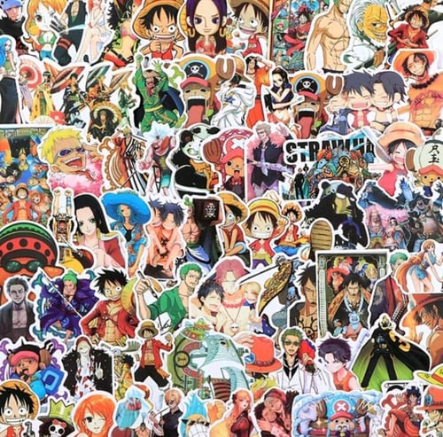 ملصقات انمي ون بيس