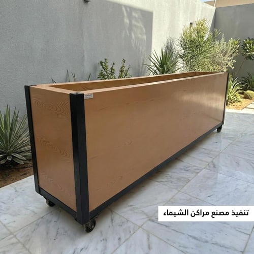 حوض فيبر زراعي2م بكفرات واطار