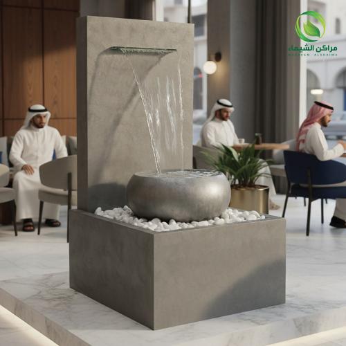 شلال جاهز متنقل فيبر