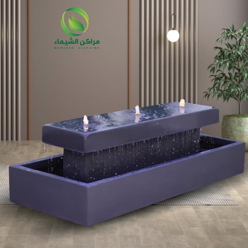 نافورة فايبر مضيئة 1.7م