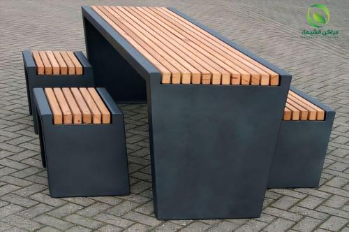 طقم طاولة خارجية و4 كراسي