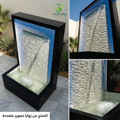 شلال فايبر حجري 1.5م