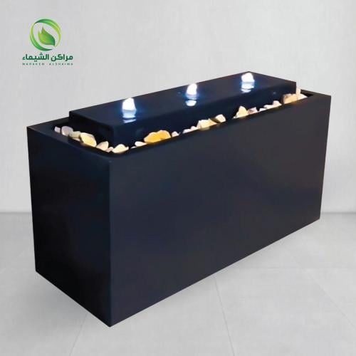 نافورة فايبر مضيئة 1.5م