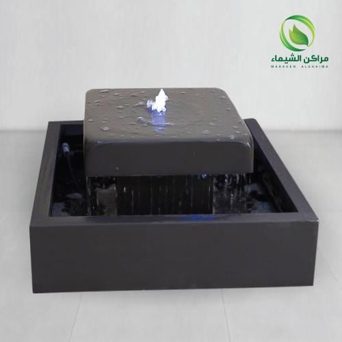 نافورة فايبر رأس مضيئة 70سم