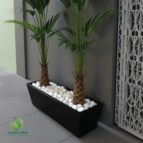 حوض زرع مودرن للأشجار فيبر 1.2م