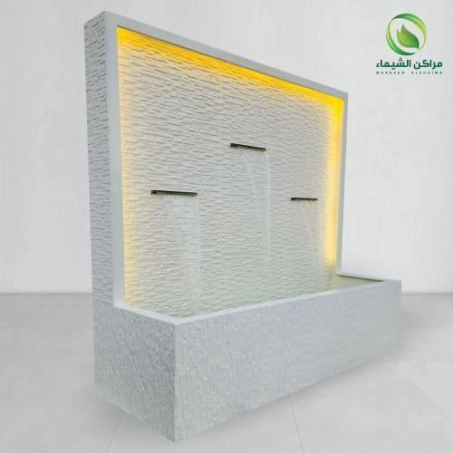 شلال فايبر حجري جاهز 2متر