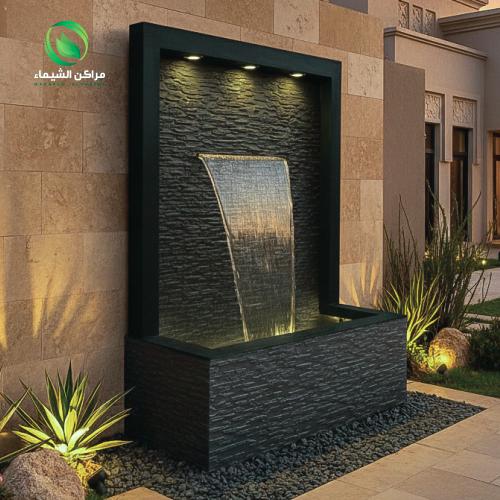 شلال حجري بالكامل متنقل