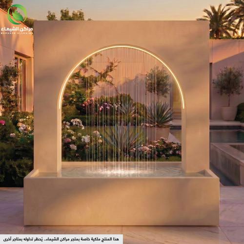 شلال فايبر جاهز 2م الاشهر