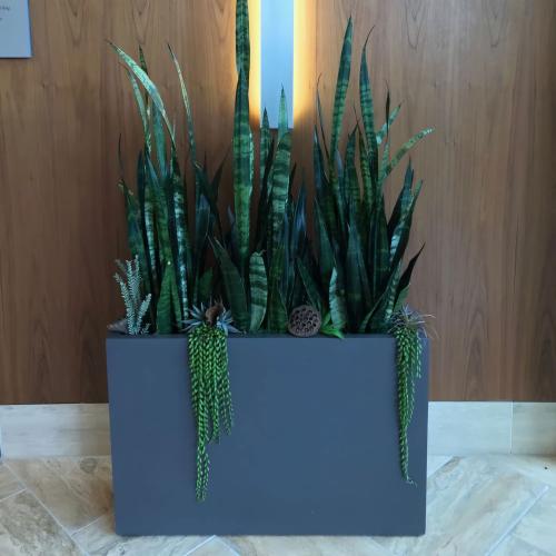 حوض فايبر مضئ 70سم