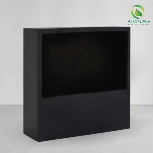 حوض زرع فيبر للزهور مضئ