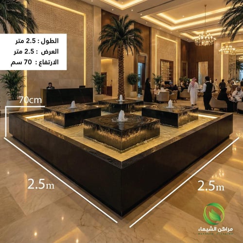 نافورة كبيرة جدا للأماكن الفخمة