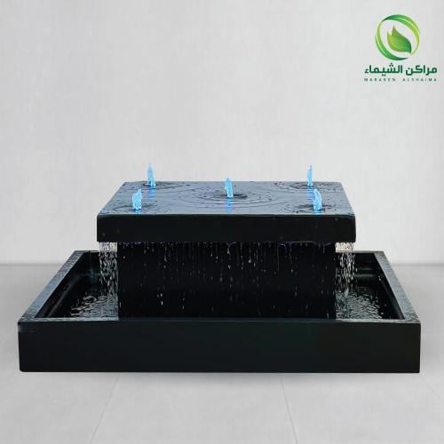 نافورة فايبر مضيئة كبيرة