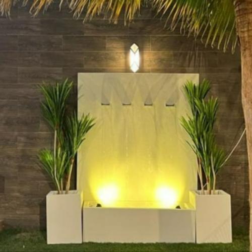 شلال جاهز لحوش بيتك مع مركنين زرع