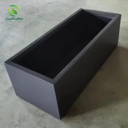 حوض زراعي كبير فيبر 1.3م عريض لزراعة النباتات والأ...