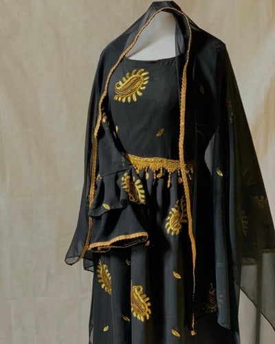 فستان رمضاني موديل خاص للبنت والام