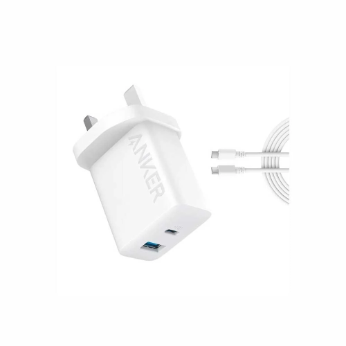 شاحن منزلي انكر 20 واط+ سلك تاب سي