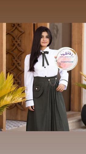 بلوزة ابيض موديل 2