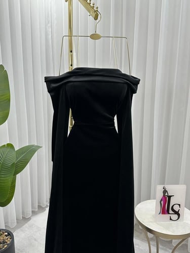 فستان بهيه اسود