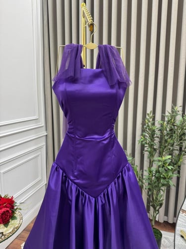 فستان خزامى