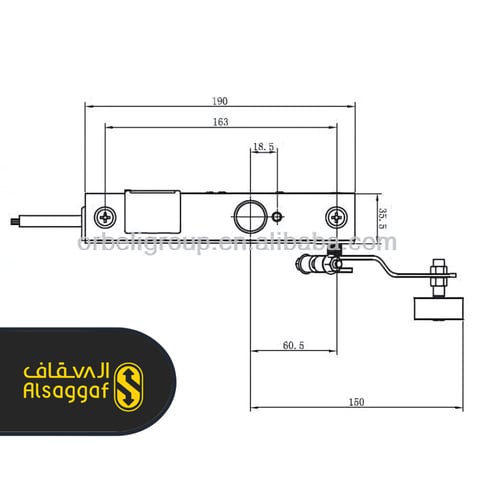 كالون باب يدوي كان لفت