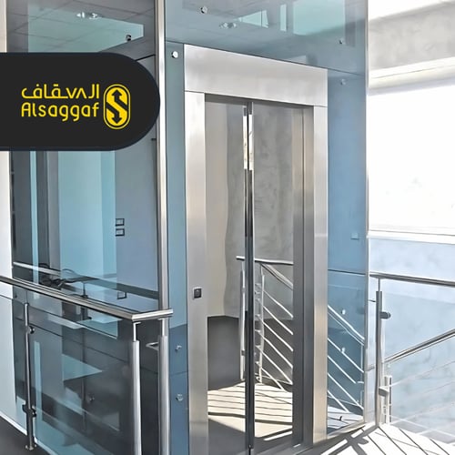 حلق زجاج باب يدوي