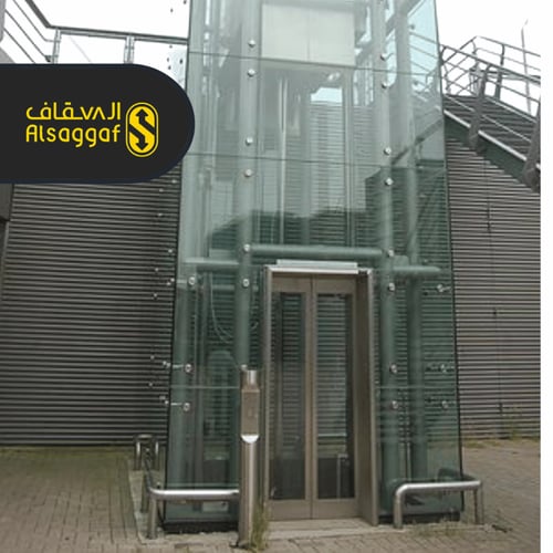 حلق زجاج باب يدوي