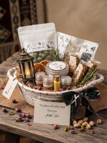 سلة رمضانية حجم صغير