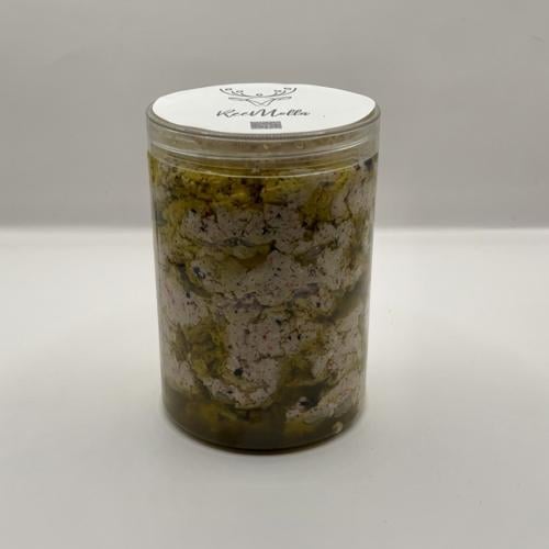 خلطة الجبن بالزيتون