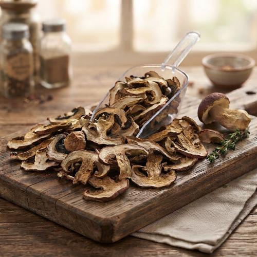 مشروم شرائح مجفف Dried mashrooms