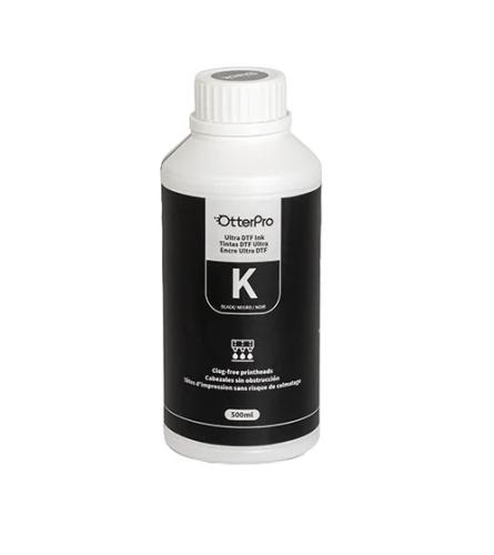 حبر OtterPro Ultra DTF سعة 500 مل (أسود، خالي من ا...