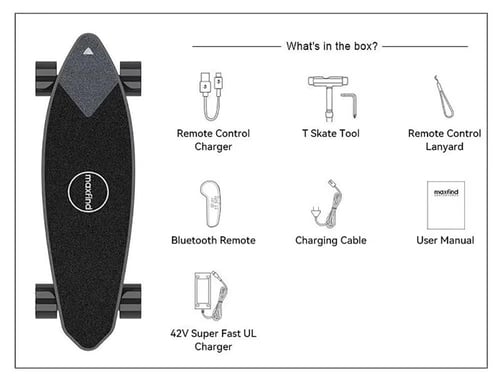 لوج تزلج كهربائي - Electric skateboard