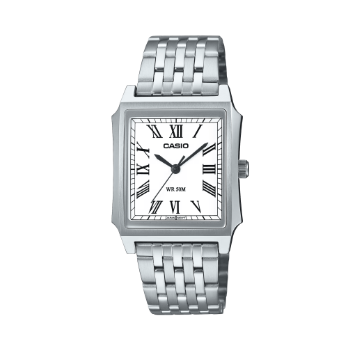 كاسيو تانك انالوج ستيل ميناء ابيض