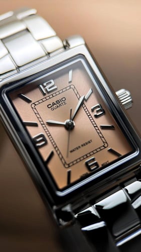 كاسيو انالوج نسائي LTP ميناء زهري